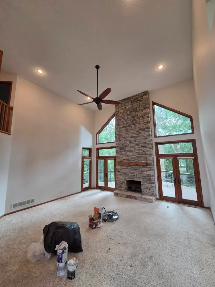 Open Concept Living Space Painting